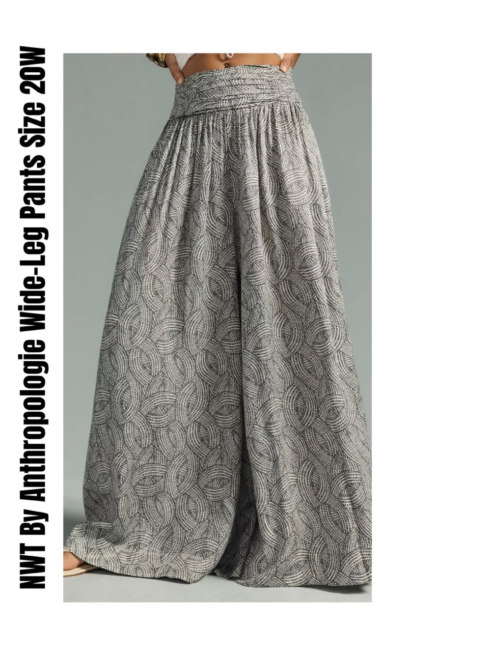 NWT By Anthropologie Wide-Leg Pants Size 20W